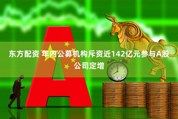 东方配资 年内公募机构斥资近142亿元参与A股公司定增